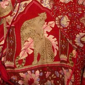 Beautiful boho spell poinciana inspired dress